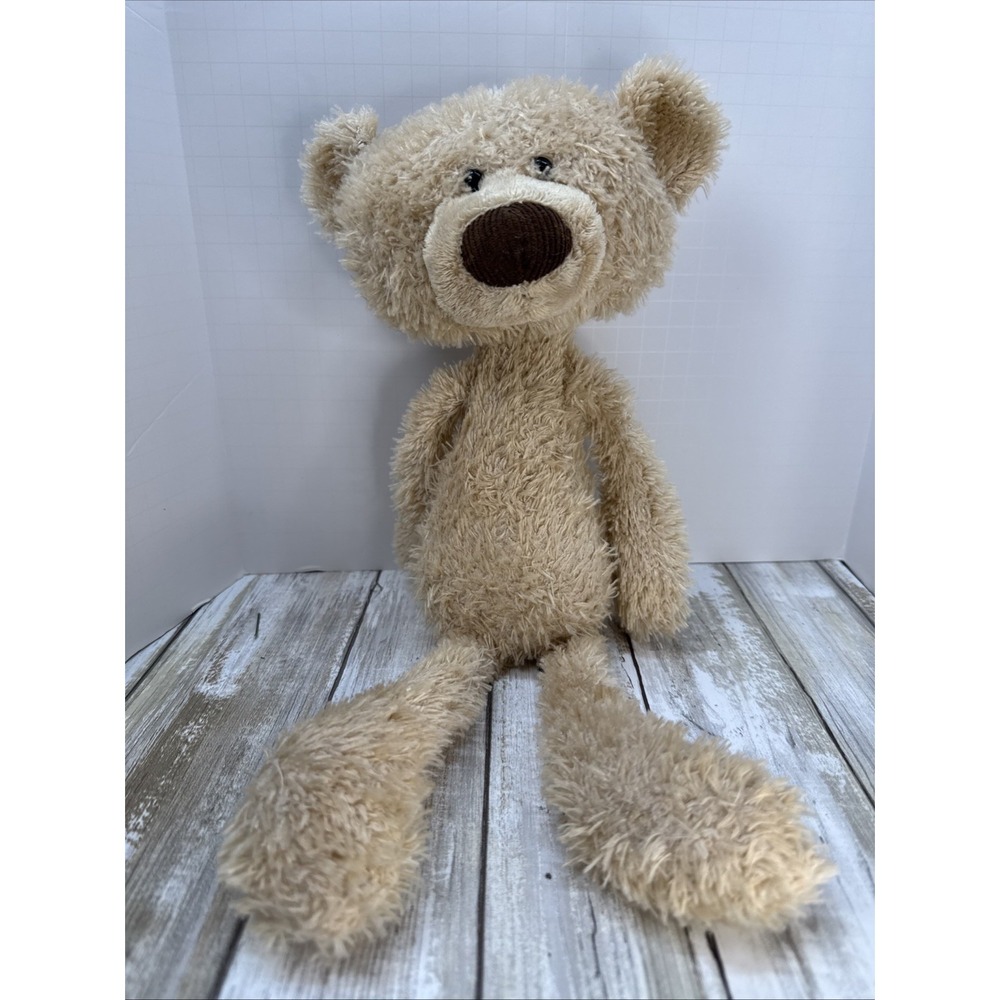 Gund Toothpick Light Brown Teddy Bear Soft Stuffed Animal‎ 15" Plush Toy